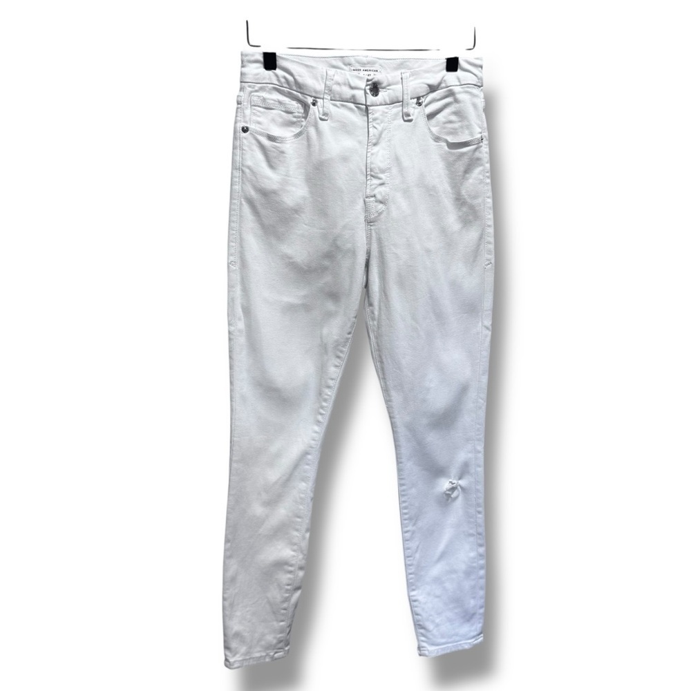Good American White Skinny Jeans Size 4/27